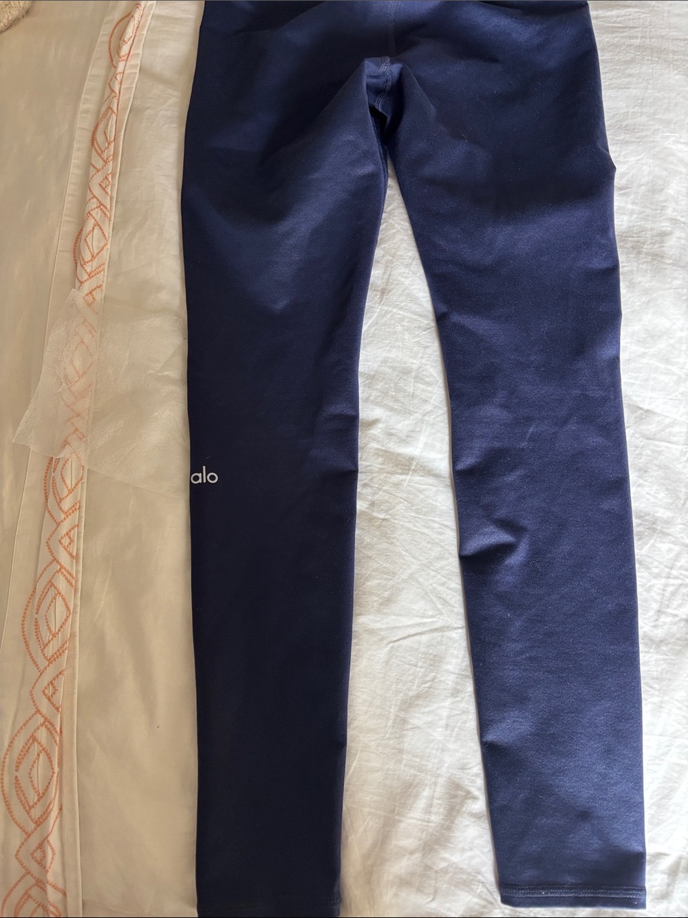 ALO Yoga womens Navy Performance Leggings